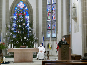 Weihnachtsfrieden in Naumburg (Foto: Karl-Franz Thiede)